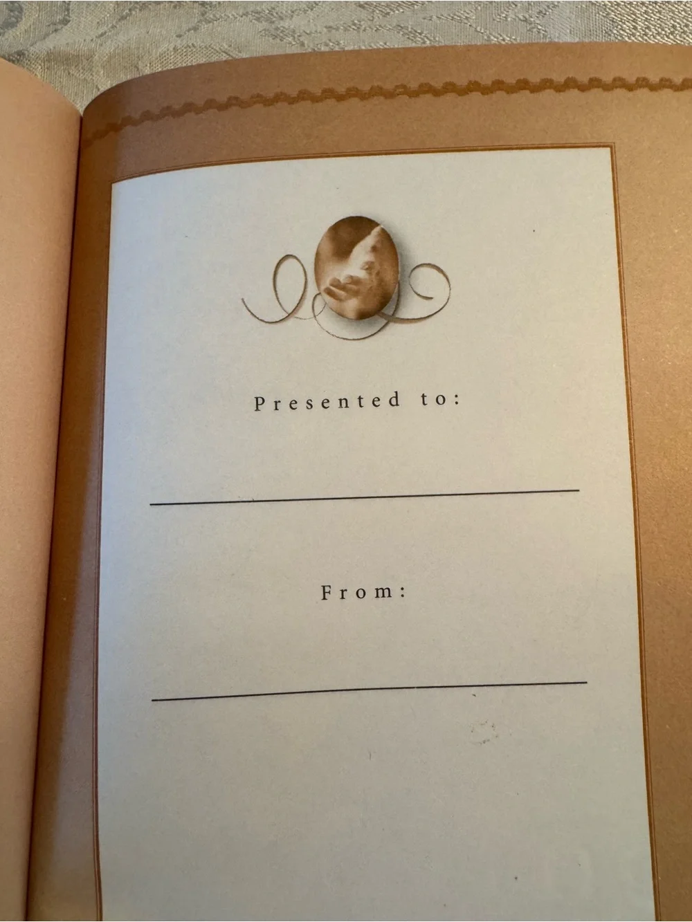 Jesus Calling Leather Journal by Sarah Young - Tan
